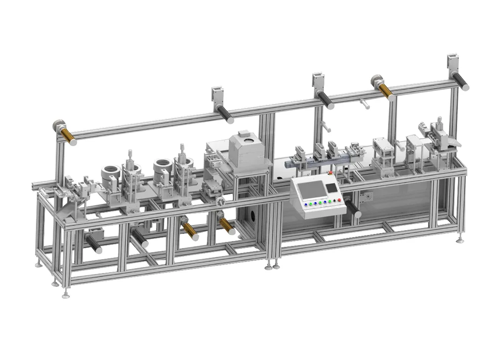 Dubbelradig EKG-elektrodproduktionsmaskin