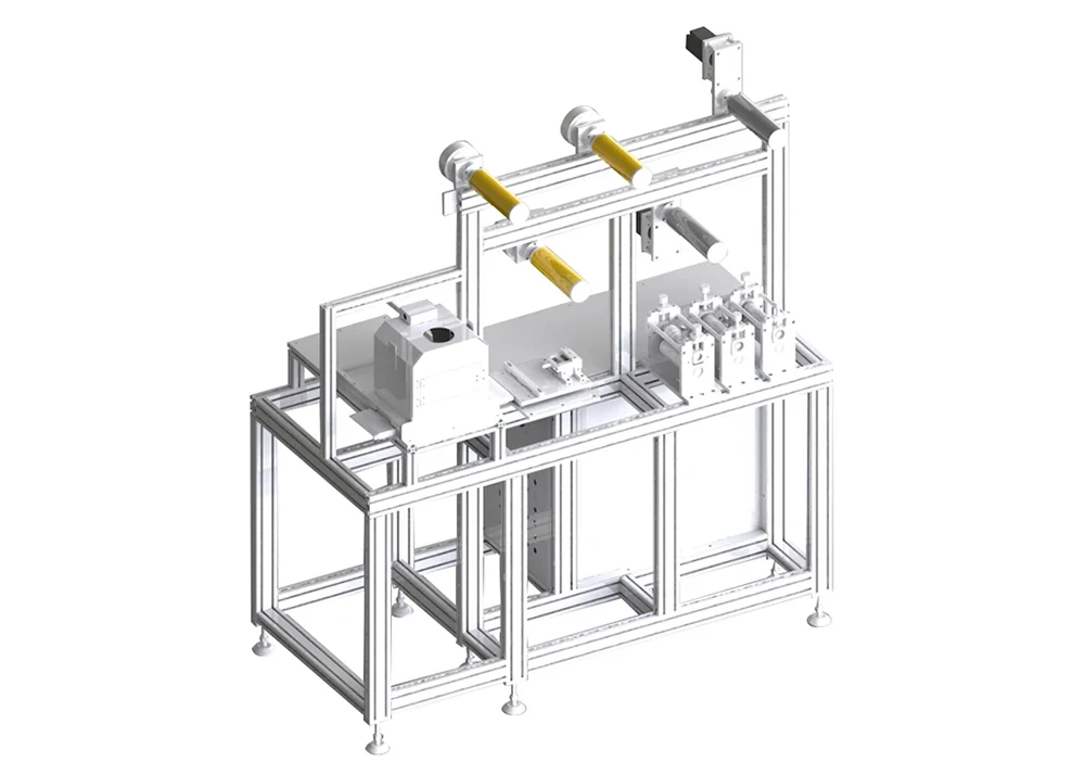In-line beläggningsflik EKG-elektrodproduktionsmaskin