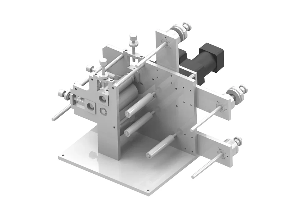 Självhäftande stansmaskin i miniatyr